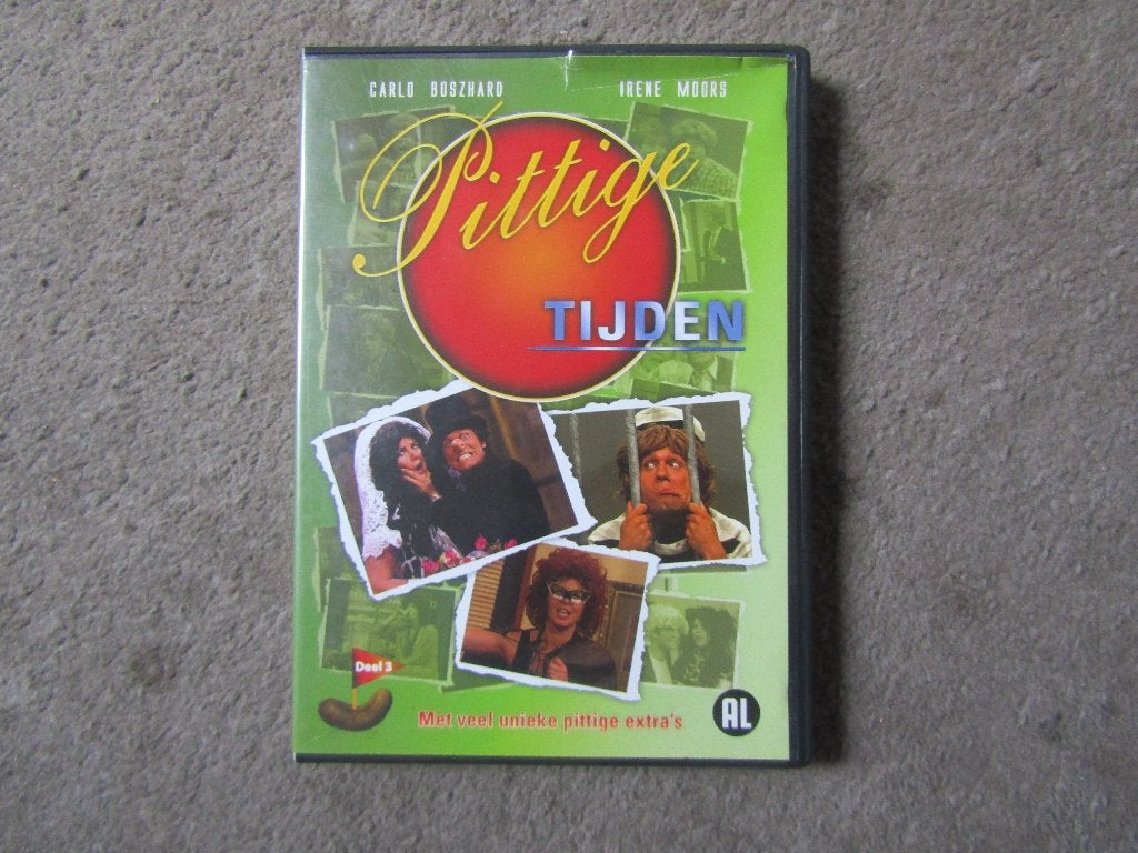 DVD: Pittige tijden met veel unieke pittige extra's, Cd's en Dvd's, Alle leeftijden, Ophalen of Verzenden, Gebruikt, Komedie