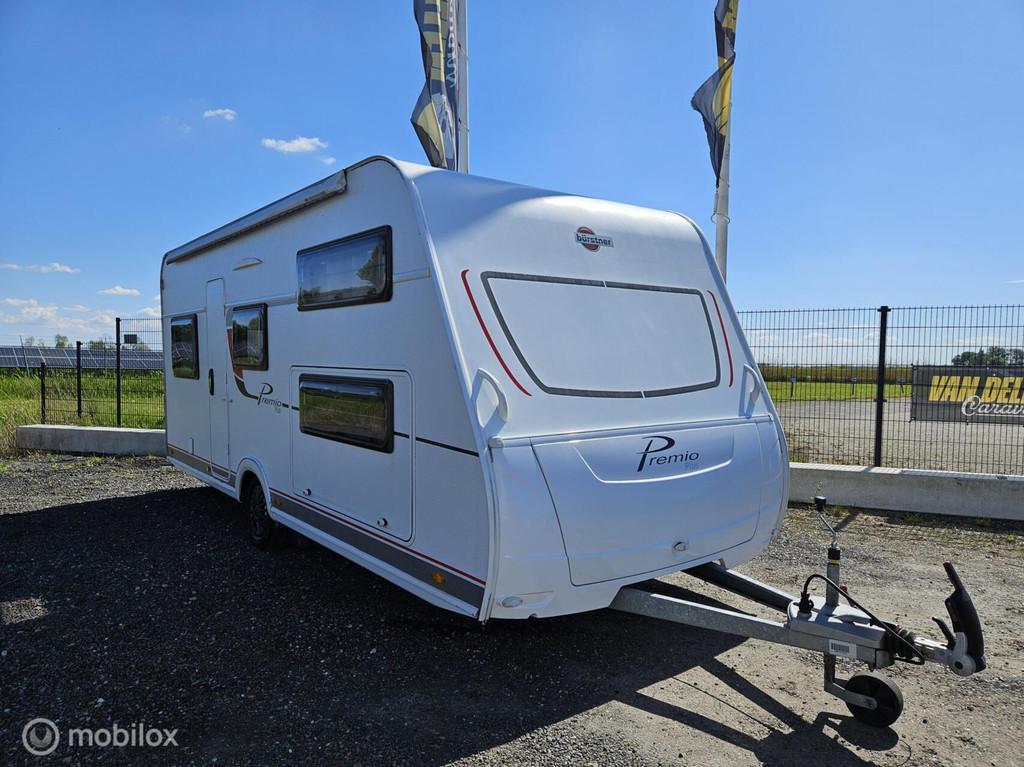 BURSTNER PREMIO PLUS 510TK|HEFBED|STAPELBED|7 PERSOONS|MOVER, Caravans en Kamperen, Caravans, Overige typen, 7 tot 8 meter, Bedrijf