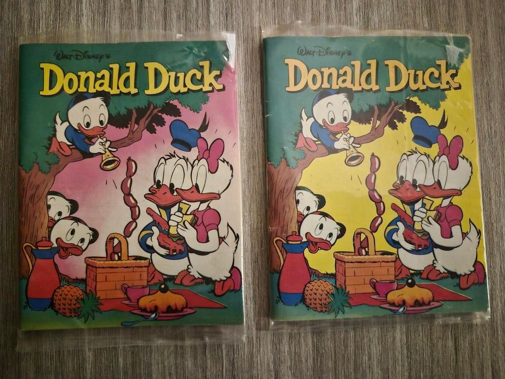Donald Duck stripboeken - 2 stuks, Boeken, Stripboeken, Gelezen, Meerdere stripboeken, Ophalen of Verzenden