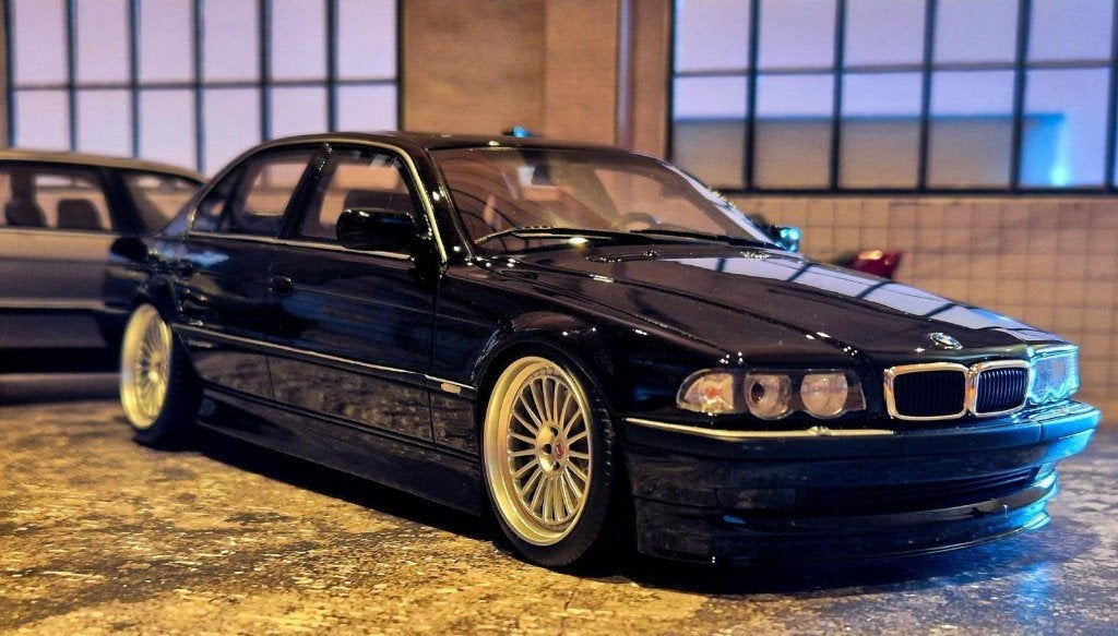 Ottomobile BMW 740iL Low Stance 2000 1:18 - ot1150, Ophalen of Verzenden, Nieuw, Auto, OttOMobile