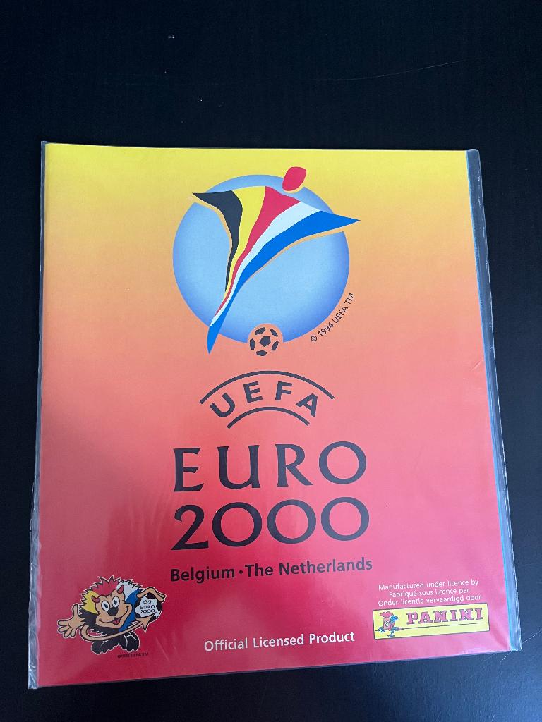 Panini Euro 2000 Mint leeg album, Ophalen, Nieuw, Sticker