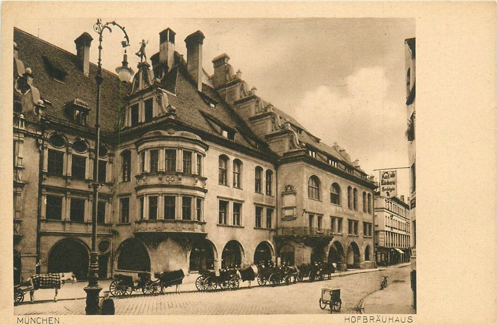 701-308-033 Munchen Hofbrauhaus, Verzenden, Voor 1920, Duitsland
