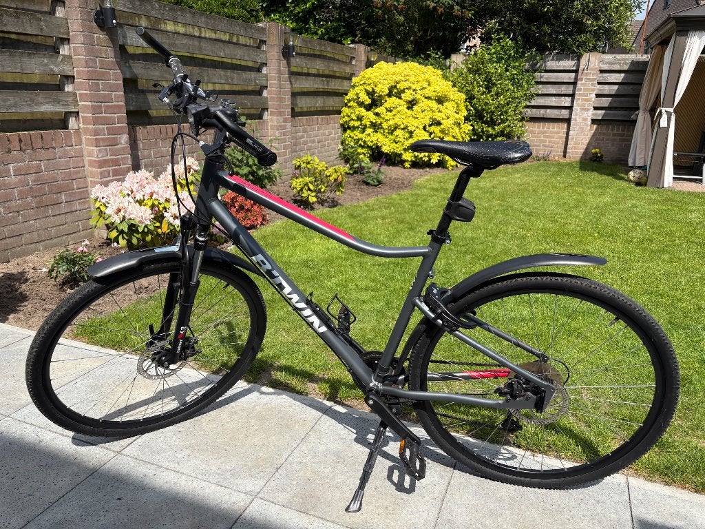 B’TWIN Riverside, Zo goed als nieuw, Schijfrem, 53 tot 57 cm, Ophalen