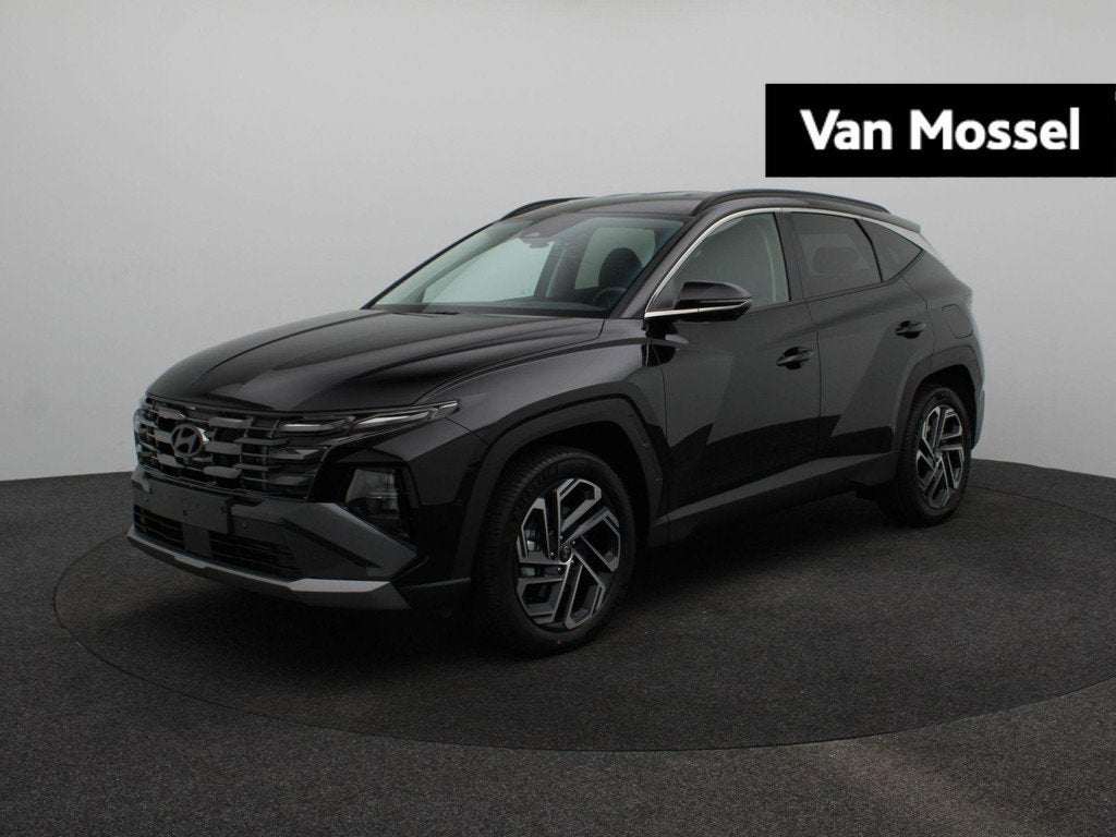 Hyundai Tucson 1.6 T-GDI HEV Premium | Stoel + stuurverwarmi, Auto's, Hyundai, 238 pk, 4 cilinders, Met garantie (alle), Zwart
