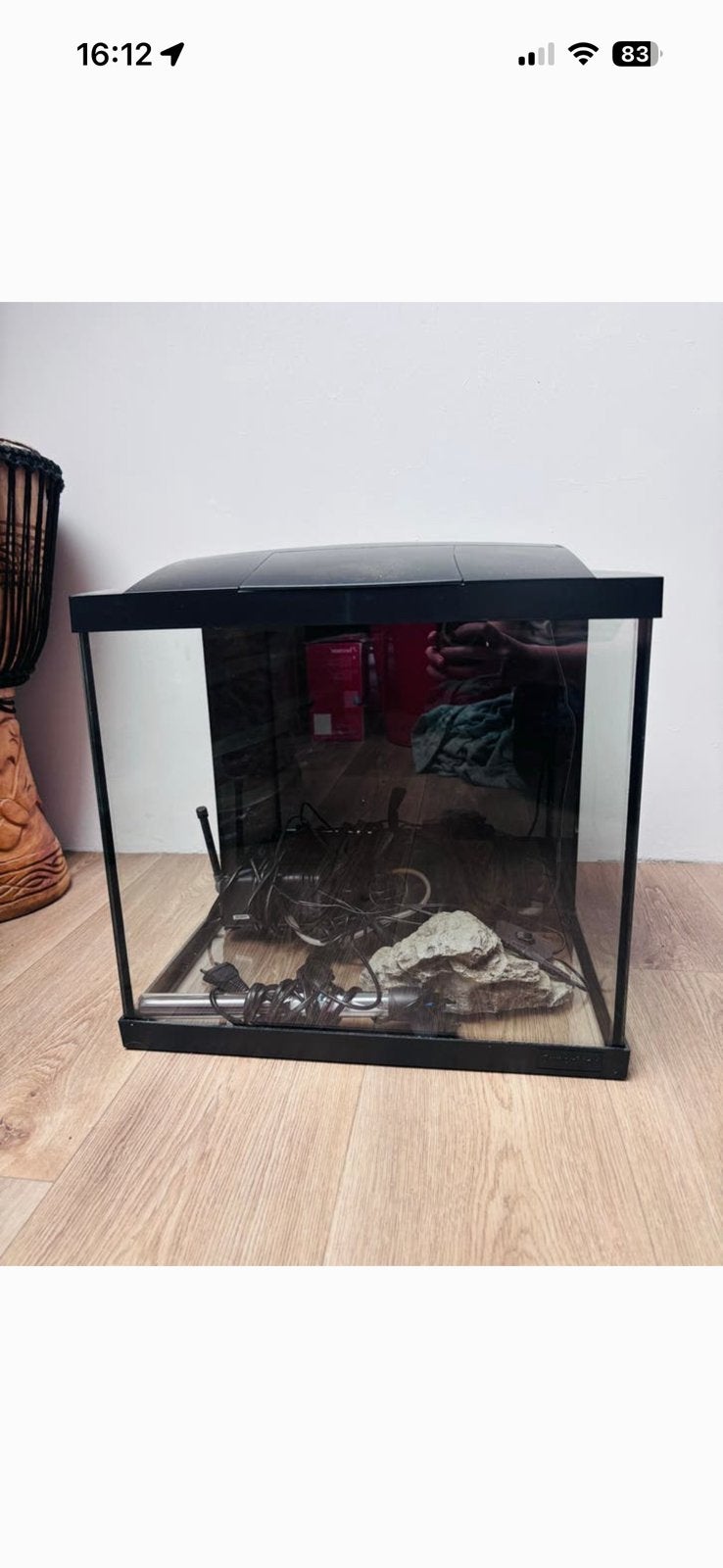 Aquarium, Dieren en Toebehoren, Vissen | Aquaria en Toebehoren, Ophalen, Gebruikt, Leeg aquarium, Superfish