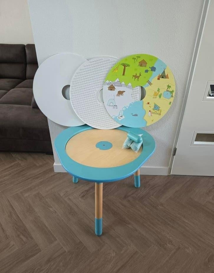 Stokke MUtable kinder speeltafel - Compleet - Goede staat, Ophalen, Zo goed als nieuw, Tafel(s) en Stoel(en)