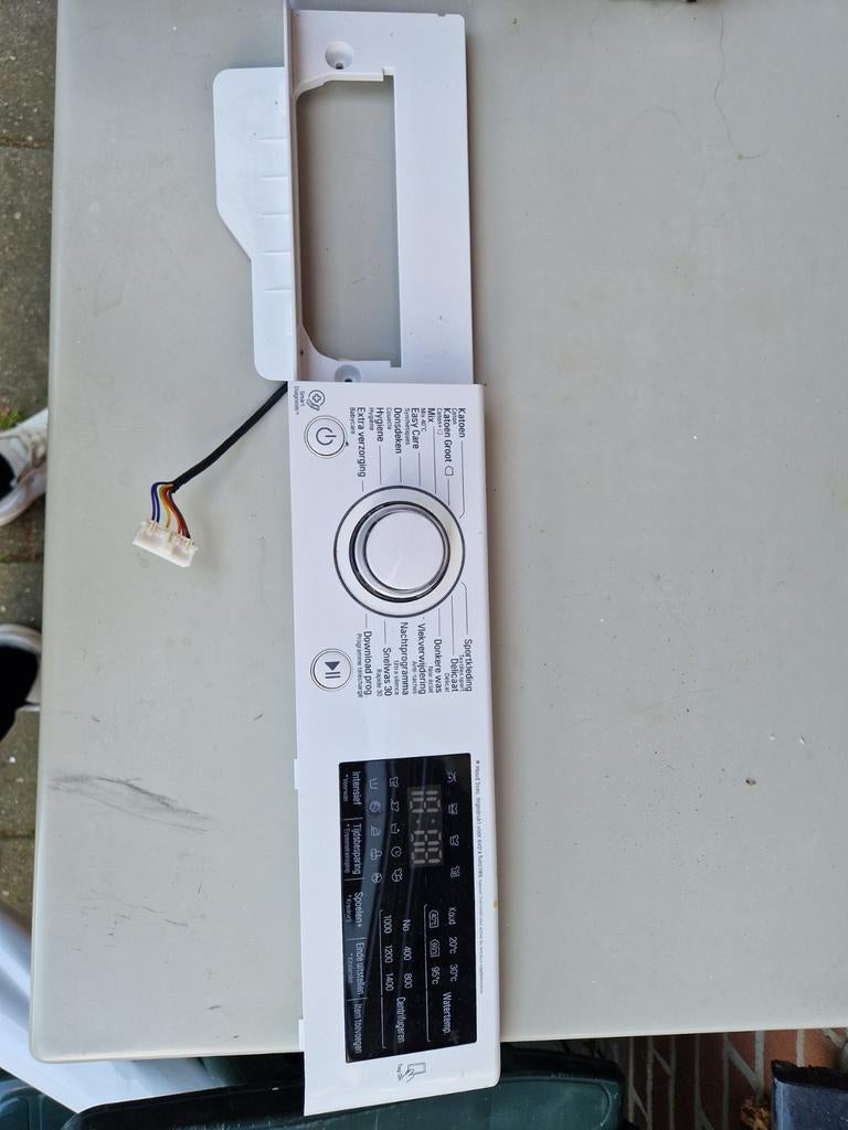 LG wasmachine paneel met moederbord, Ophalen, Zo goed als nieuw, 85 tot 90 cm, 1200 tot 1600 toeren