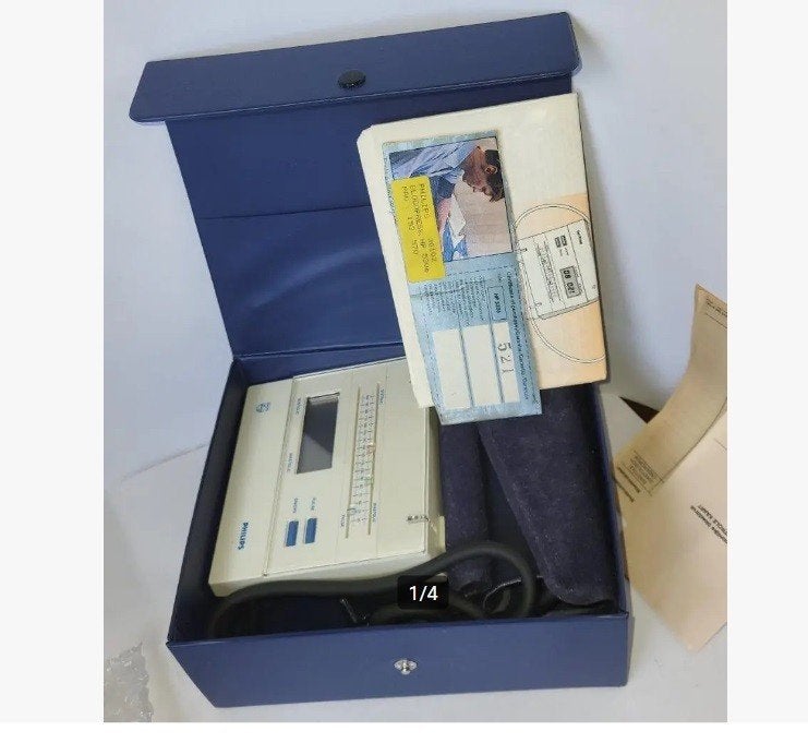 Vintage Bloeddrukmeter Philips HP 5306 Retro Verzameling, Ophalen of Verzenden, Witgoed