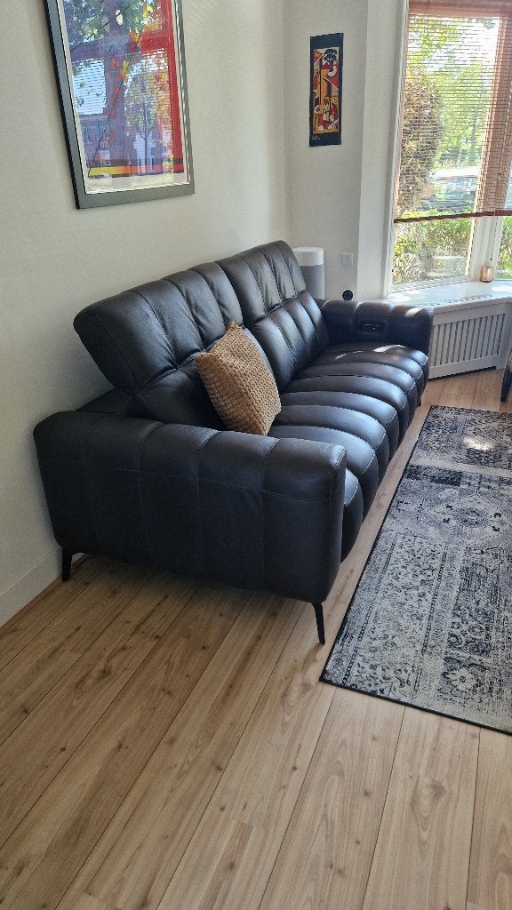 Editions by Natuzzi 3-Zits Bank Pianello, Huis en Inrichting, Banken | Bankstellen, Ophalen, Driepersoons, 75 tot 100 cm, Zo goed als nieuw