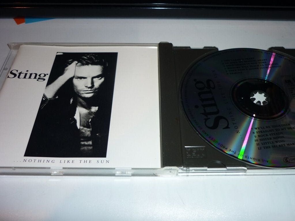 Sting - Nothing Like The Sun CD (Pop, Rock), Gebruikt, Pop, Ophalen of Verzenden, Inclusief boekje
