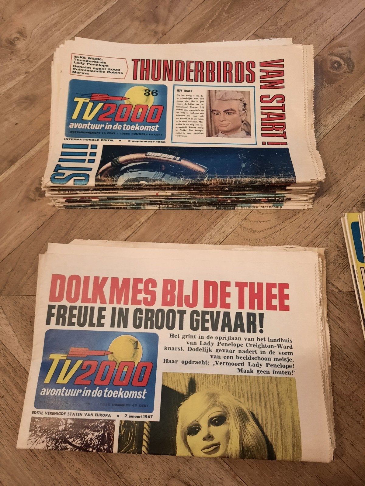 TV2000 Magazines 1966-1969: Thunderbirds & Batman, Ophalen, Gelezen, Overige typen