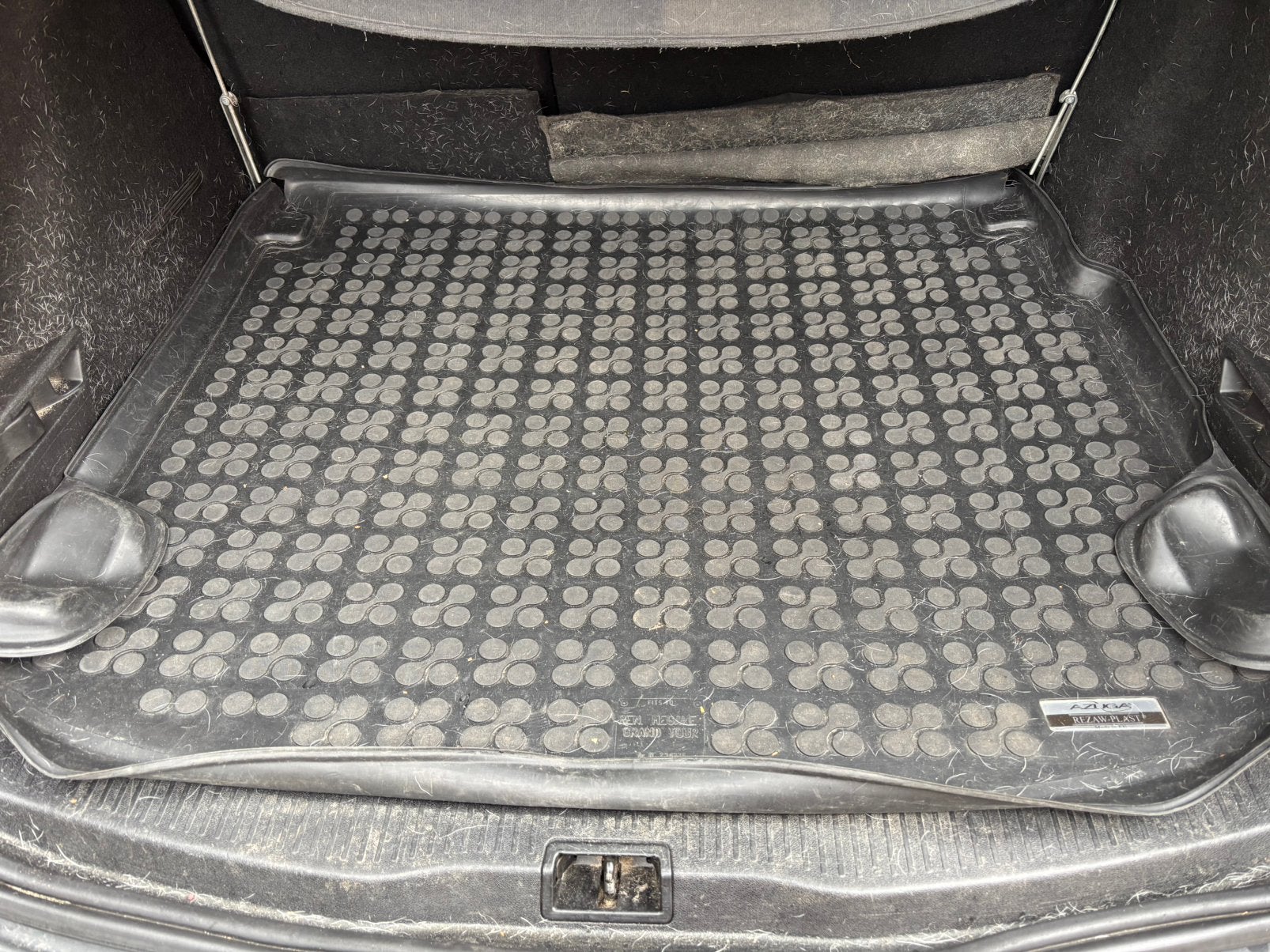Rubber kofferbakmat kofferbak mat Megane 3, Auto diversen, Ophalen of Verzenden, Gebruikt