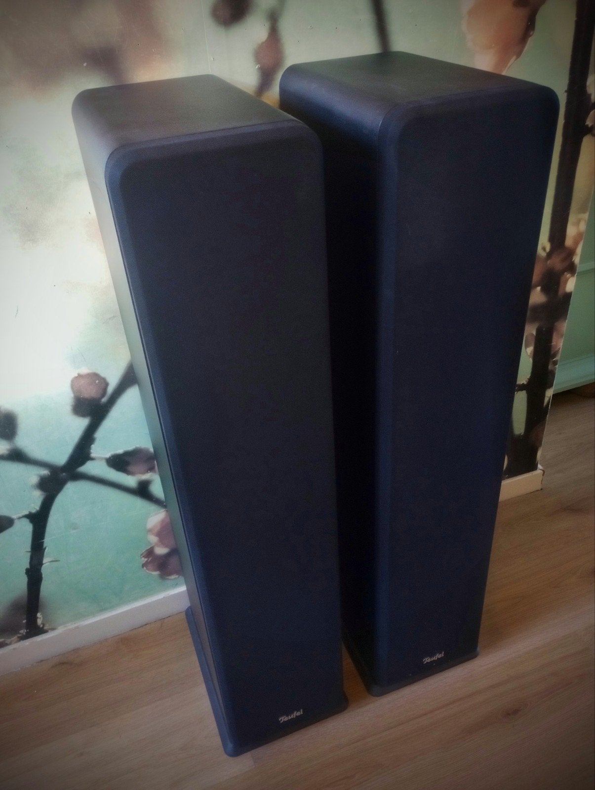Teufel Ultima 40 Mk3 Vloerstaande Speakers - zwart, Audio, Tv en Foto, Vloerstaande luidspreker, Zo goed als nieuw, Basreflex