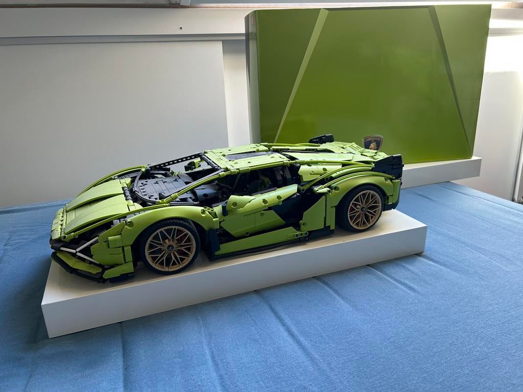 Lego 42115 Lamborghini compleet met handleiding en doos, Ophalen, Lego, Zo goed als nieuw, Inclusief instructies