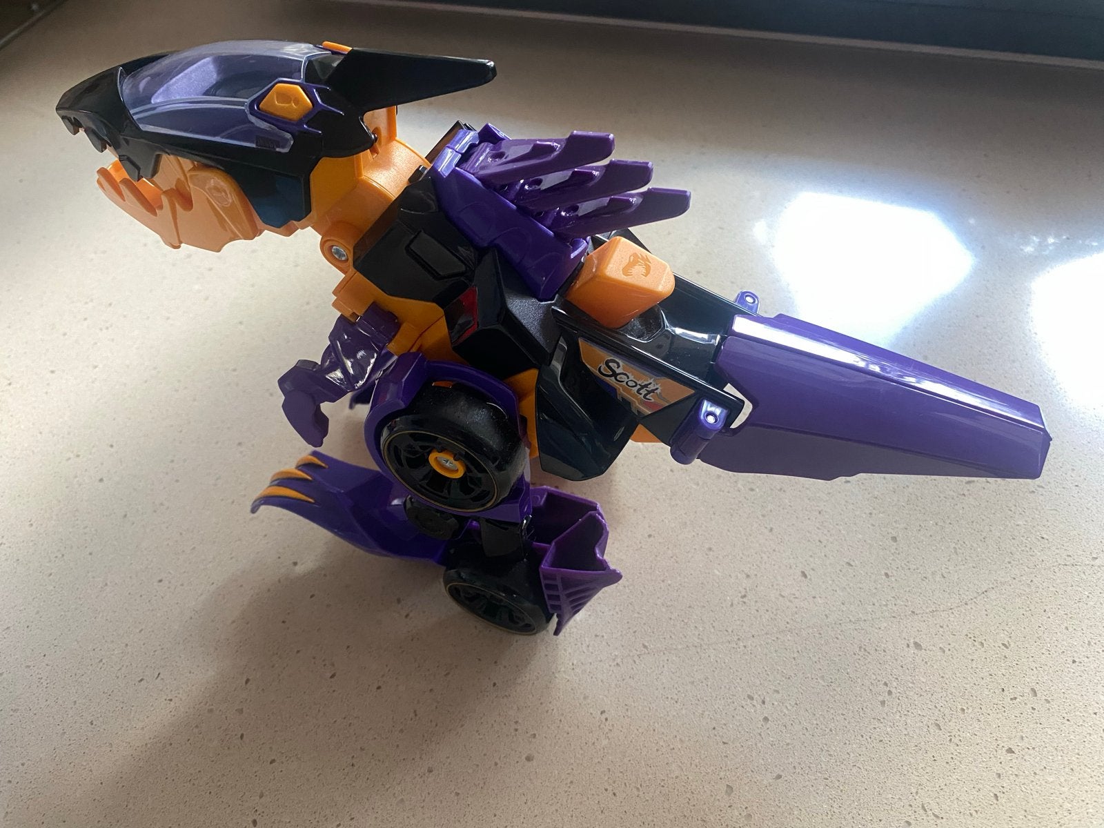 VTech Switch & Go Dinos: Dinosaurus transformeert naar auto, Ophalen of Verzenden, Gebruikt