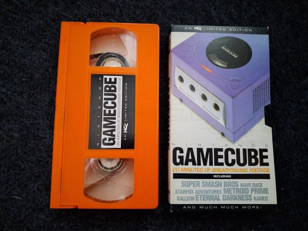 Nintendo GameCube promotie VHS NGC magazine Limited edition, 1 speler, Zo goed als nieuw, Vanaf 3 jaar, Ophalen