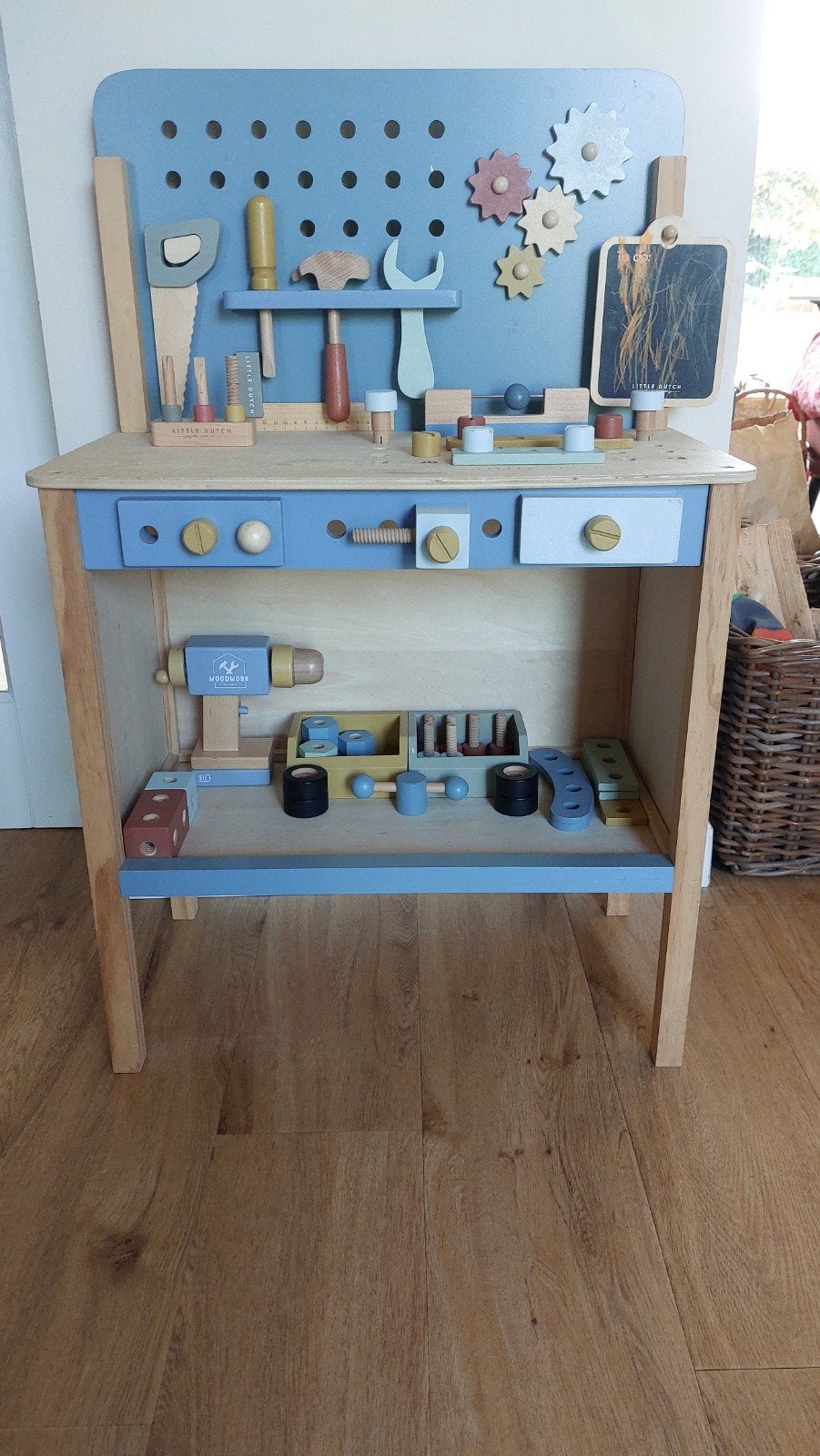 Little Dutch Houten Werkbank Compleet, Kinderen en Baby's, Speelgoed | Houten speelgoed, Ophalen of Verzenden, Gebruikt, Overige typen