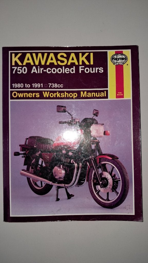 Haynes Werkplaatshandboek KZ750, Ophalen, Kawasaki
