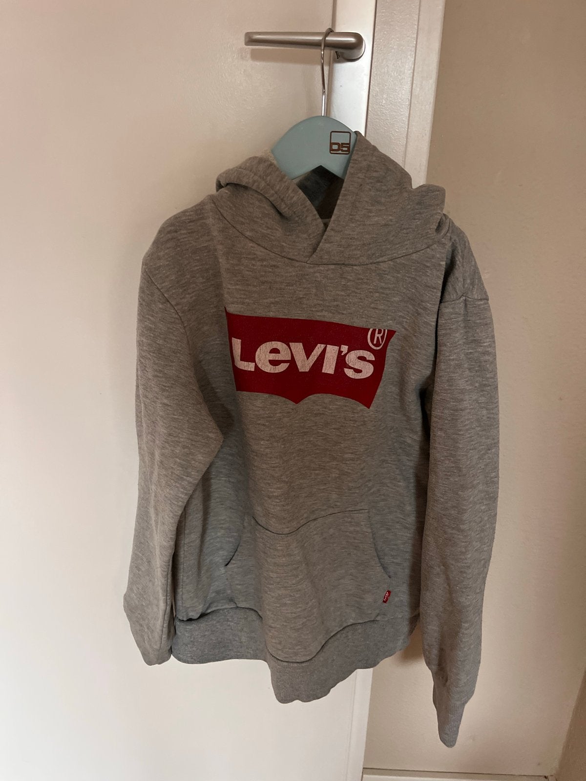 Levi's Hoodie Grijs Maat 164, Ophalen, Gebruikt, Jongen of Meisje, Trui of Vest