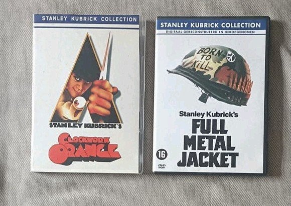 Stanley Kubrick Col: A Clockwork Orange & Full Metal J, Vanaf 16 jaar, Nederlands, Ophalen of Verzenden, Inclusief doosje
