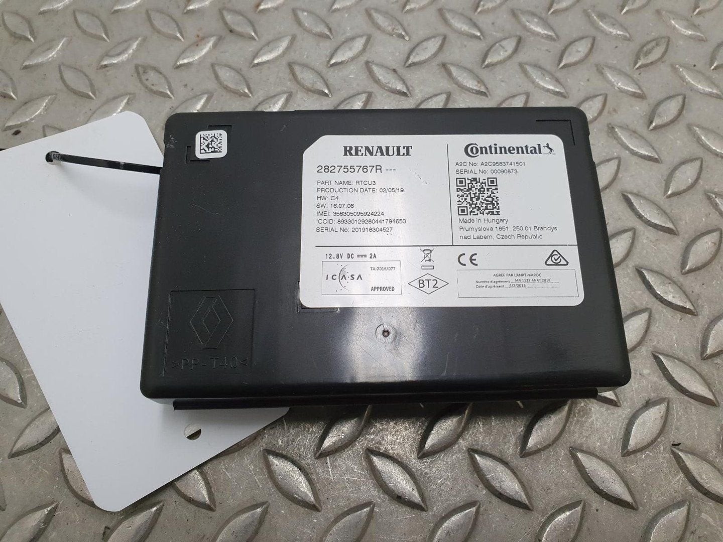 RENAULT CAPTUR COMPUTER ECU 2019, Gebruikt, -, -, Ophalen of Verzenden