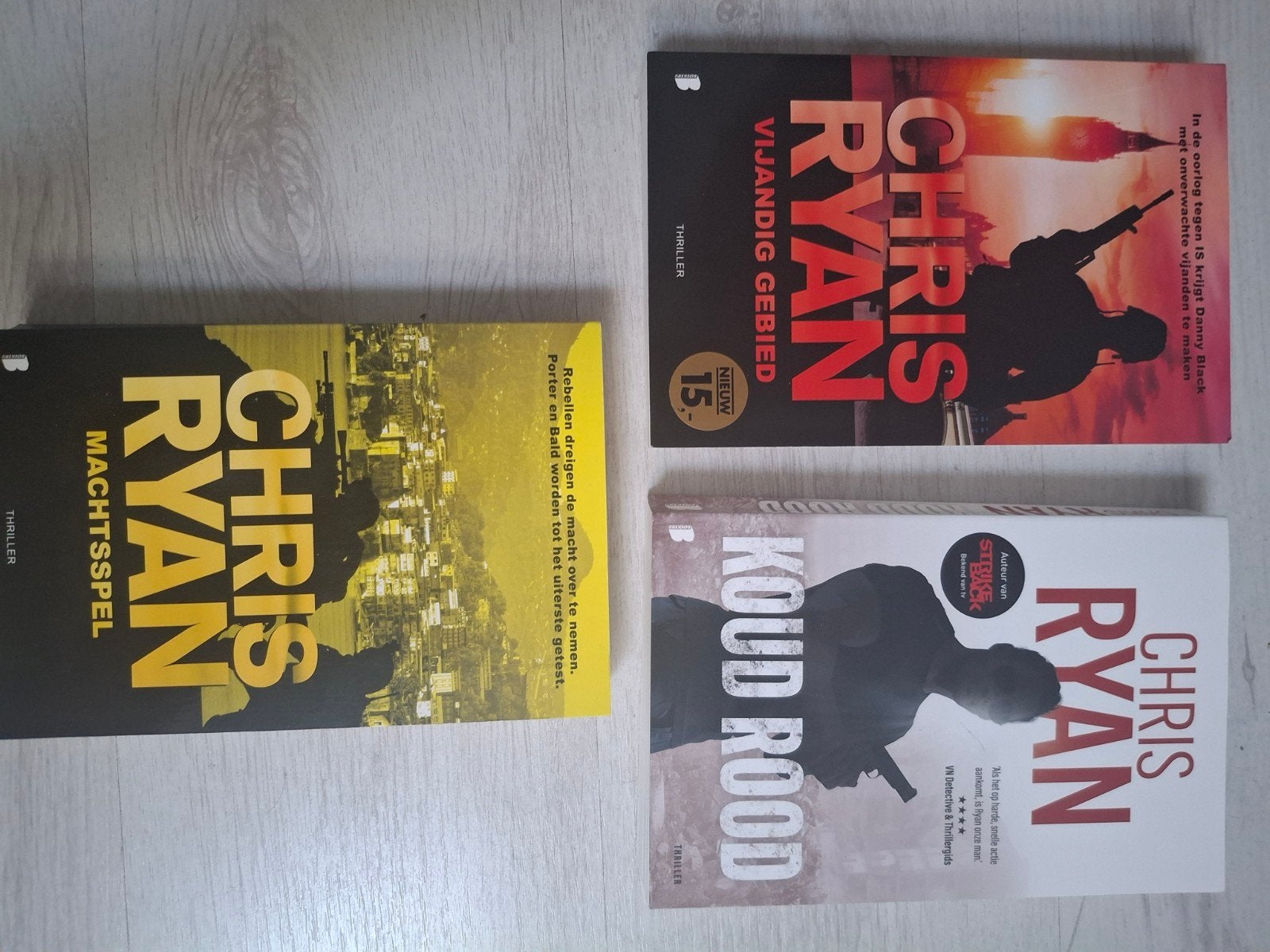 3 Chris Ryan thrillers:, Verzenden