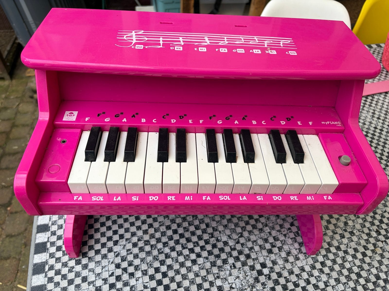 Leuk roze kinderpiano - My Piano, Ophalen, Gebruikt, Overige kleuren, Overige typen