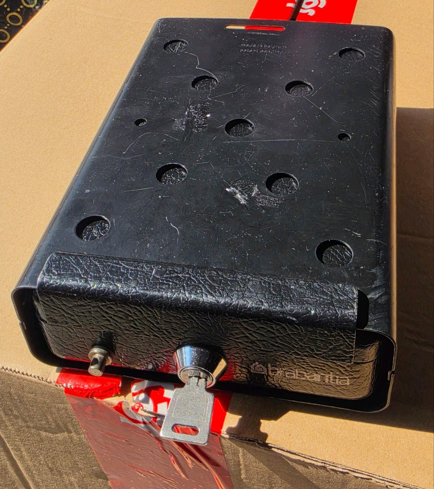 Complete Vintage Brabantia Safebox, Ophalen, Gebruikt