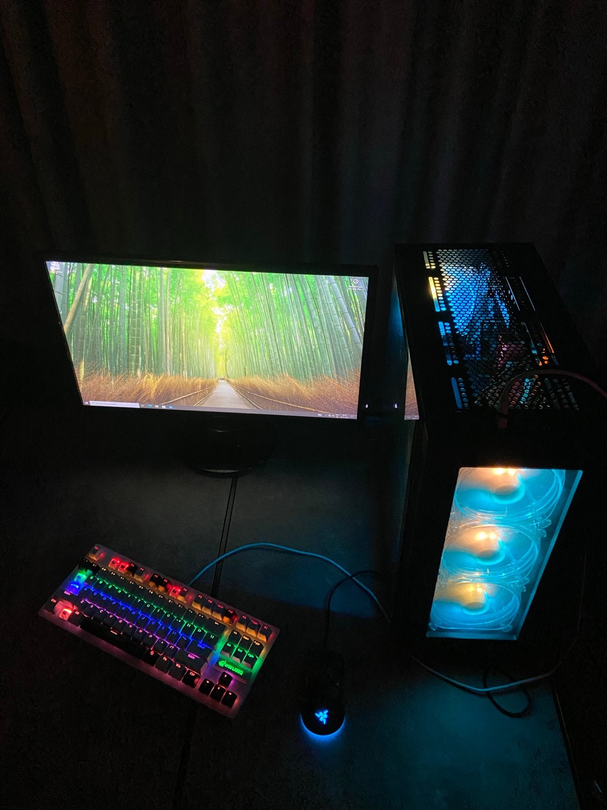 Complete gaming setup, Ophalen, Zo goed als nieuw, Gaming, SSD