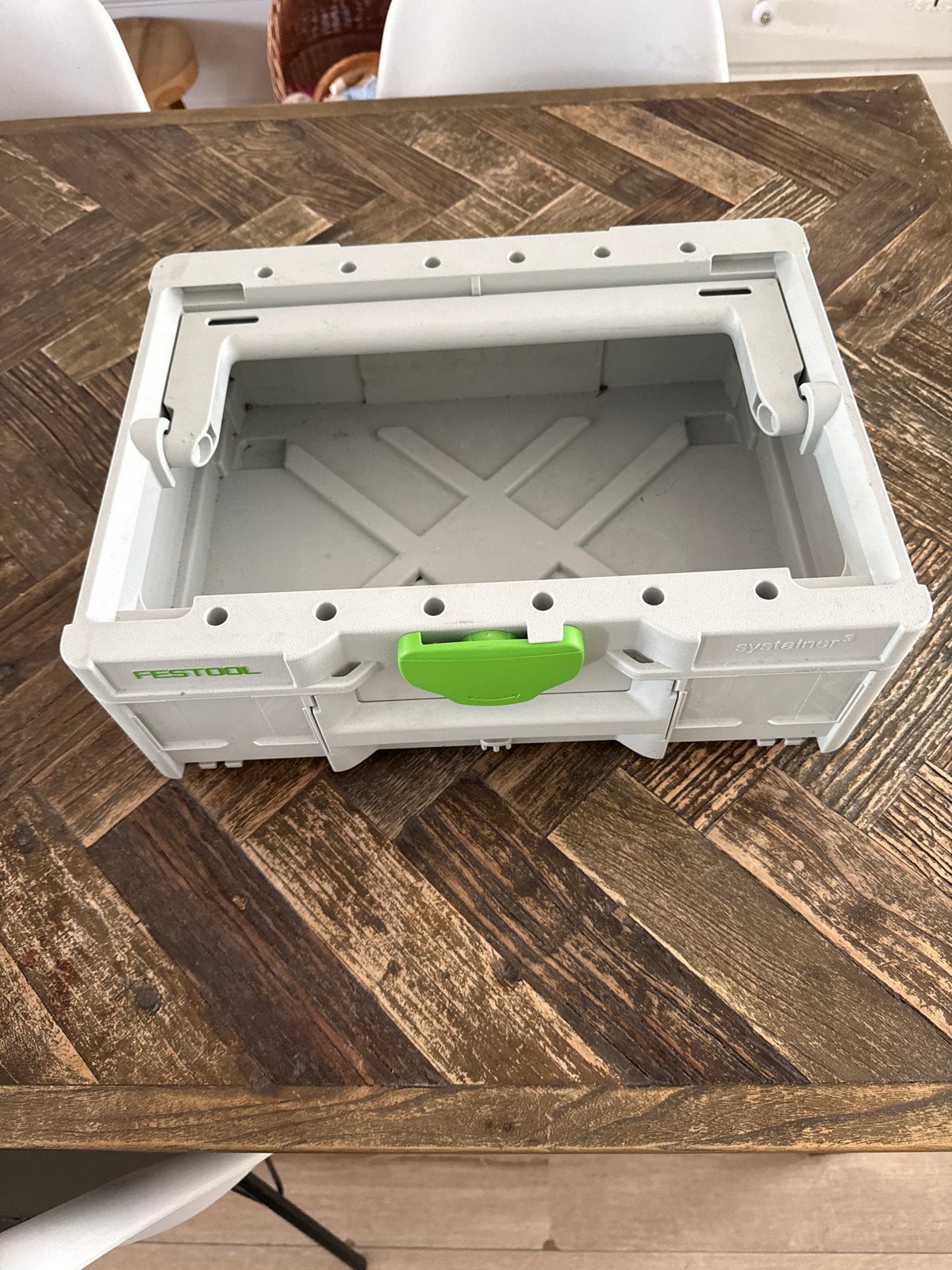 Festool Systainer T-LOC SYS-Combi 2 (leeg), Verzenden, Gebruikt