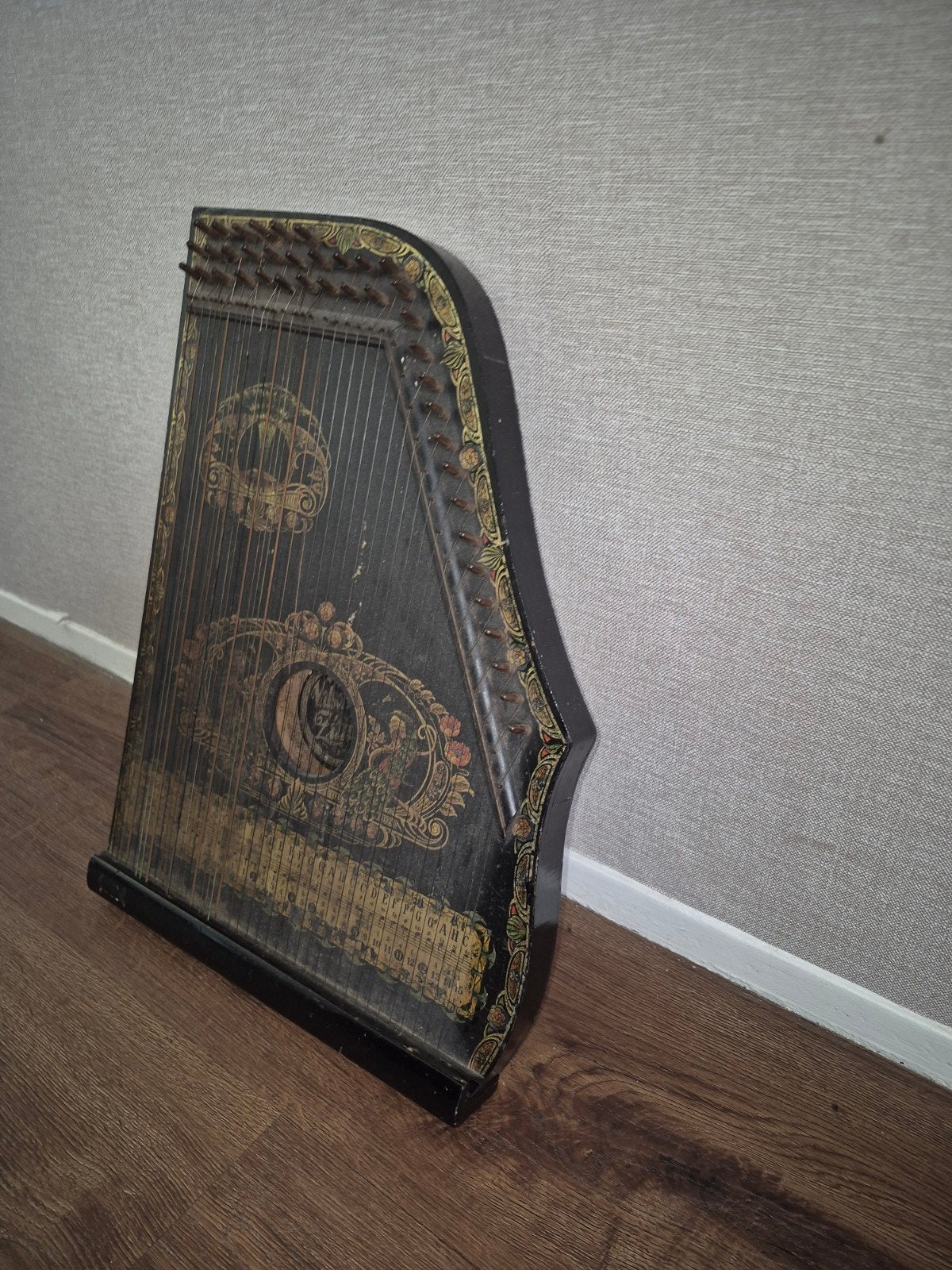 Antieke Valckora Zither - Decoratief Muziekinstrument, Muziek en Instrumenten, Snaarinstrumenten | Overige, Ophalen of Verzenden