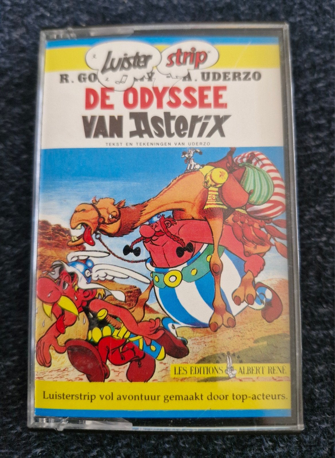 Luisterstrip: De Odyssee van Asterix Cassettebandje, Gebruikt, Kinderen en Jeugd, 1 bandje, Ophalen of Verzenden