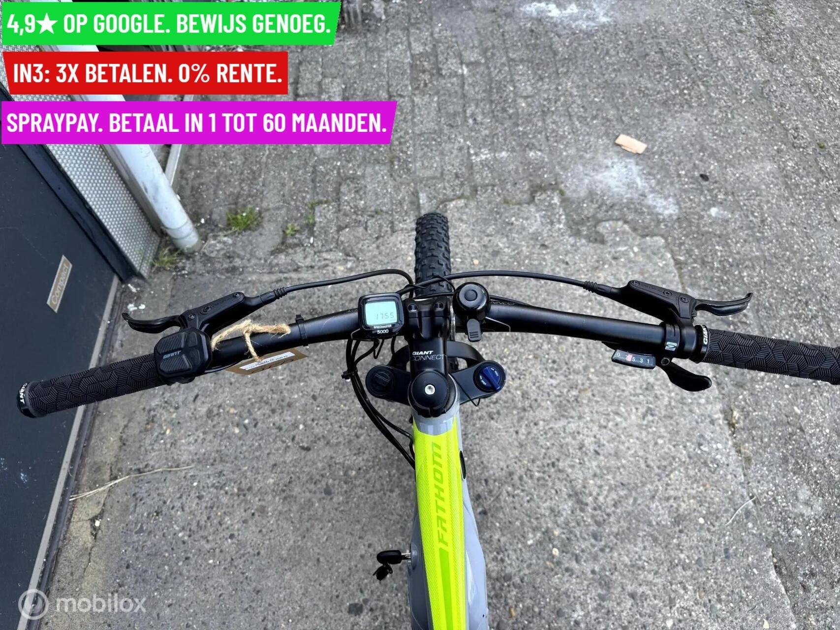 E-Bike Giant Fathom 27.5"/50cm/Grey, Fietsen en Brommers, Elektrische fietsen, 9713 Bv Groningen, Gebruikt, Giant, Giant