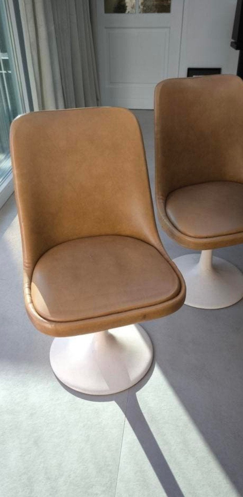 mooie space age stoelen Artifort, Ophalen, Gebruikt, Vier