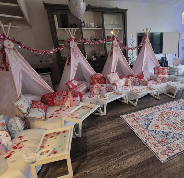 Verhuur Tipi tentjes slaapfeestjes Lente Pasen kinderen, Ophalen, Overige
