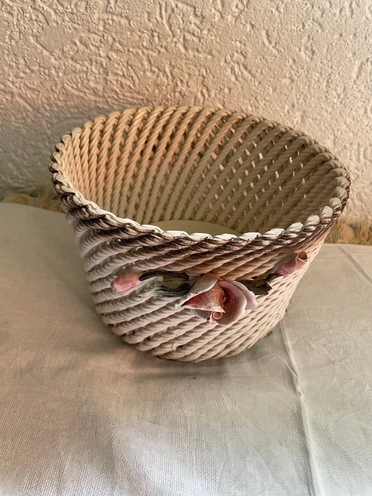 vintage Italiaanse aardewerk plantenbak, Ophalen