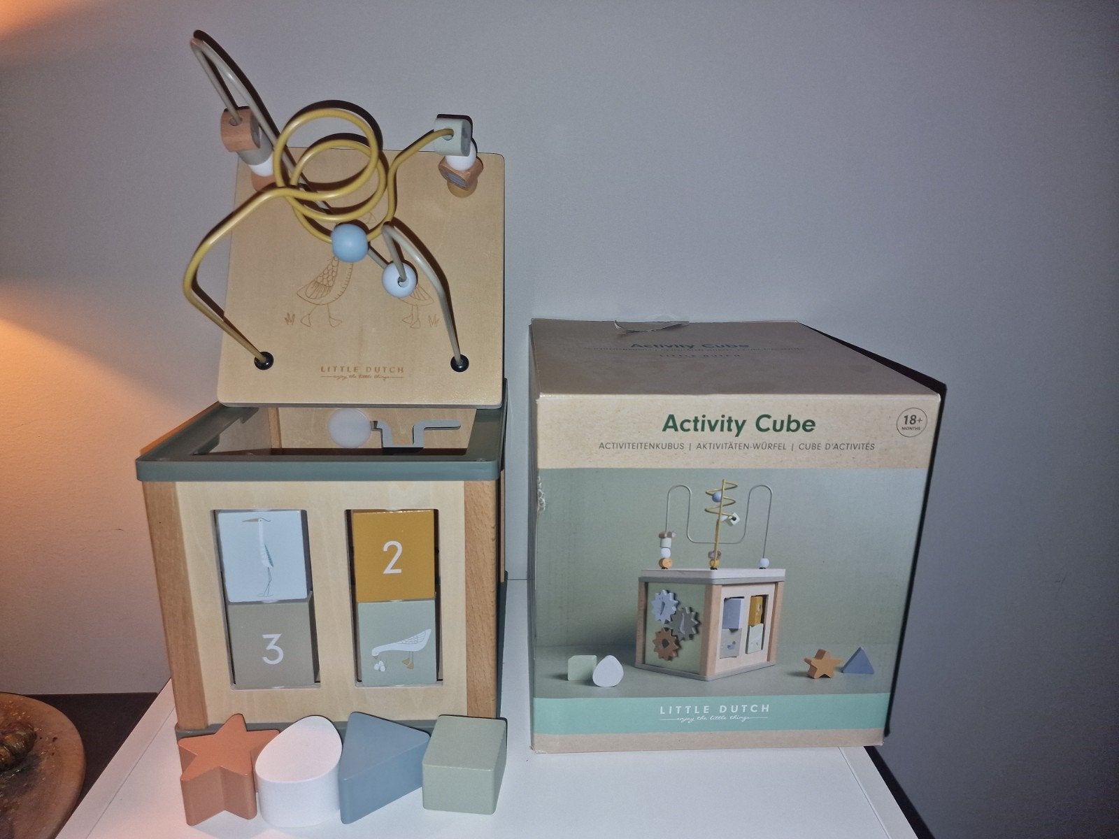 Little Dutch Activity Cube Farm Editie, Ophalen, Zo goed als nieuw, Overige typen
