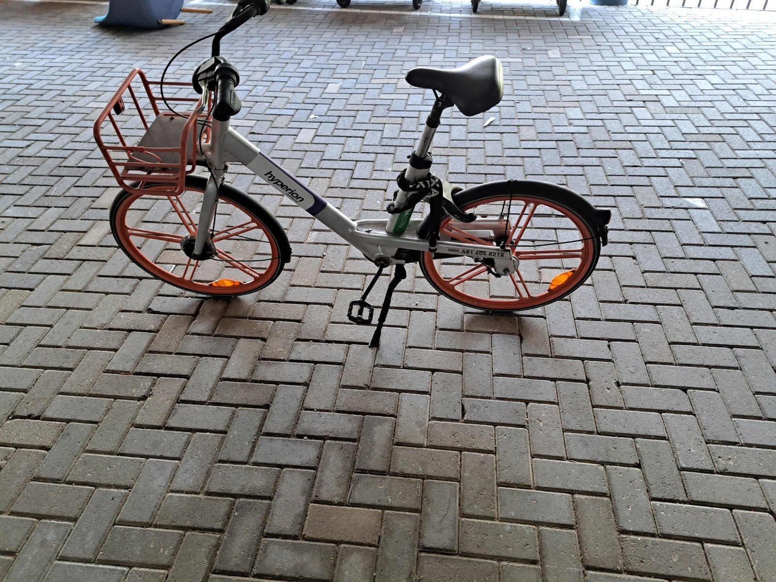 Hufterproof Hyperion fiets met mandje, Fietsen en Brommers, Ophalen, Gebruikt, Overige merken