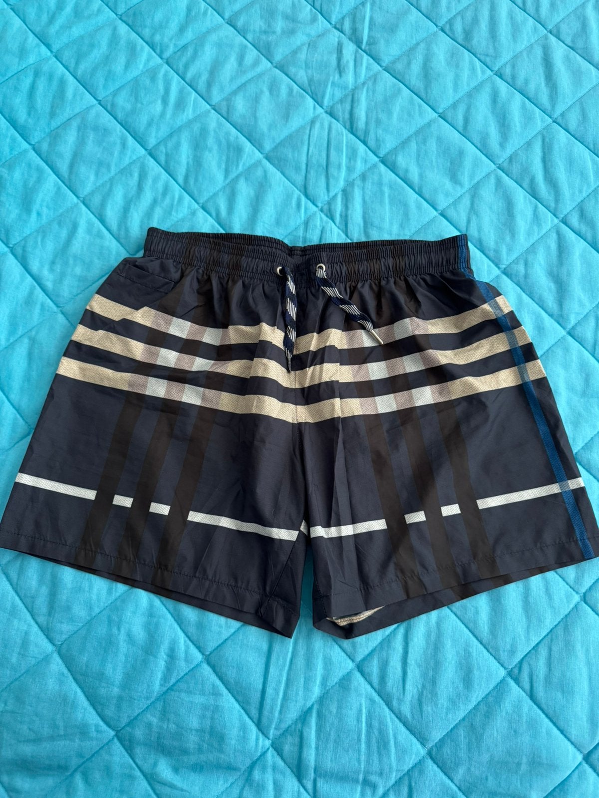 Bijna nieuwe zwembroek, Ophalen of Verzenden, Maat 56/58 (XL), Blauw, Zwemshort