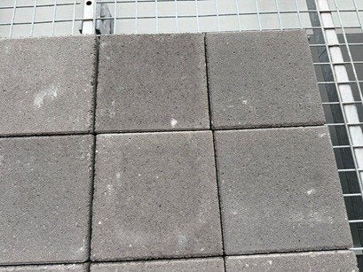betontegel 21x21x8cm donkergrijs, Tuin en Terras, Tegels en Klinkers, Ophalen of Verzenden, Nieuw, Beton, Terrastegels