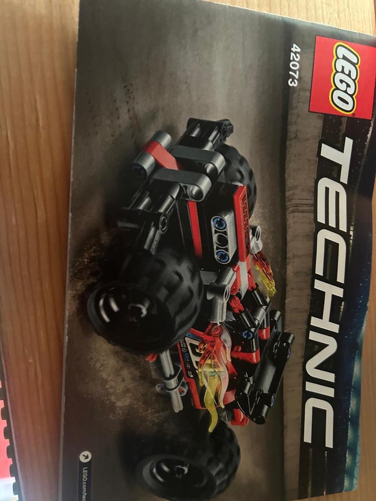 LEGO Technic 42073 BASH! - Compleet zonder doos, Ophalen of Verzenden, Zo goed als nieuw