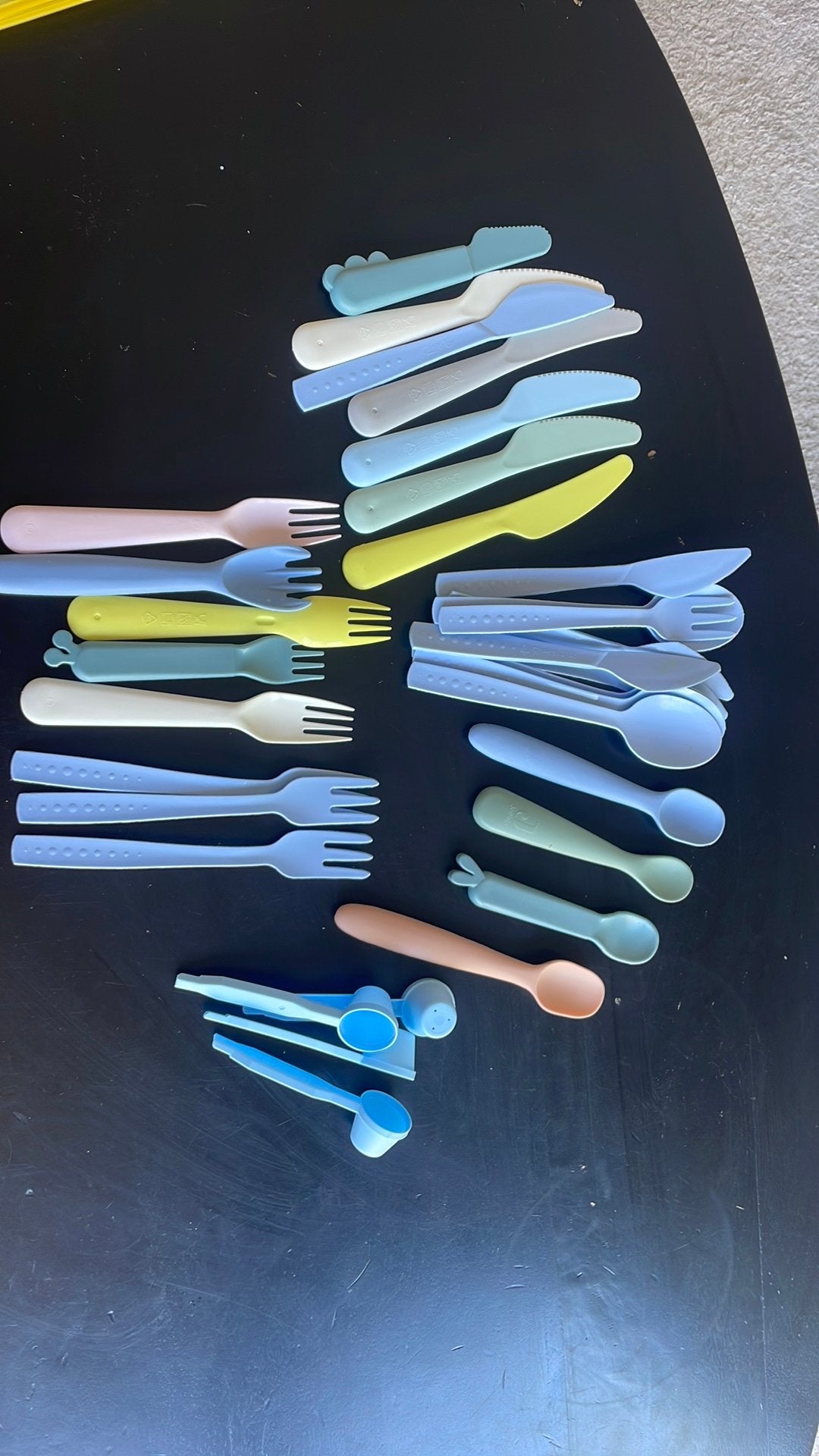 Verschillende baby/peuter bestek., Ophalen, Zo goed als nieuw, Kunststof