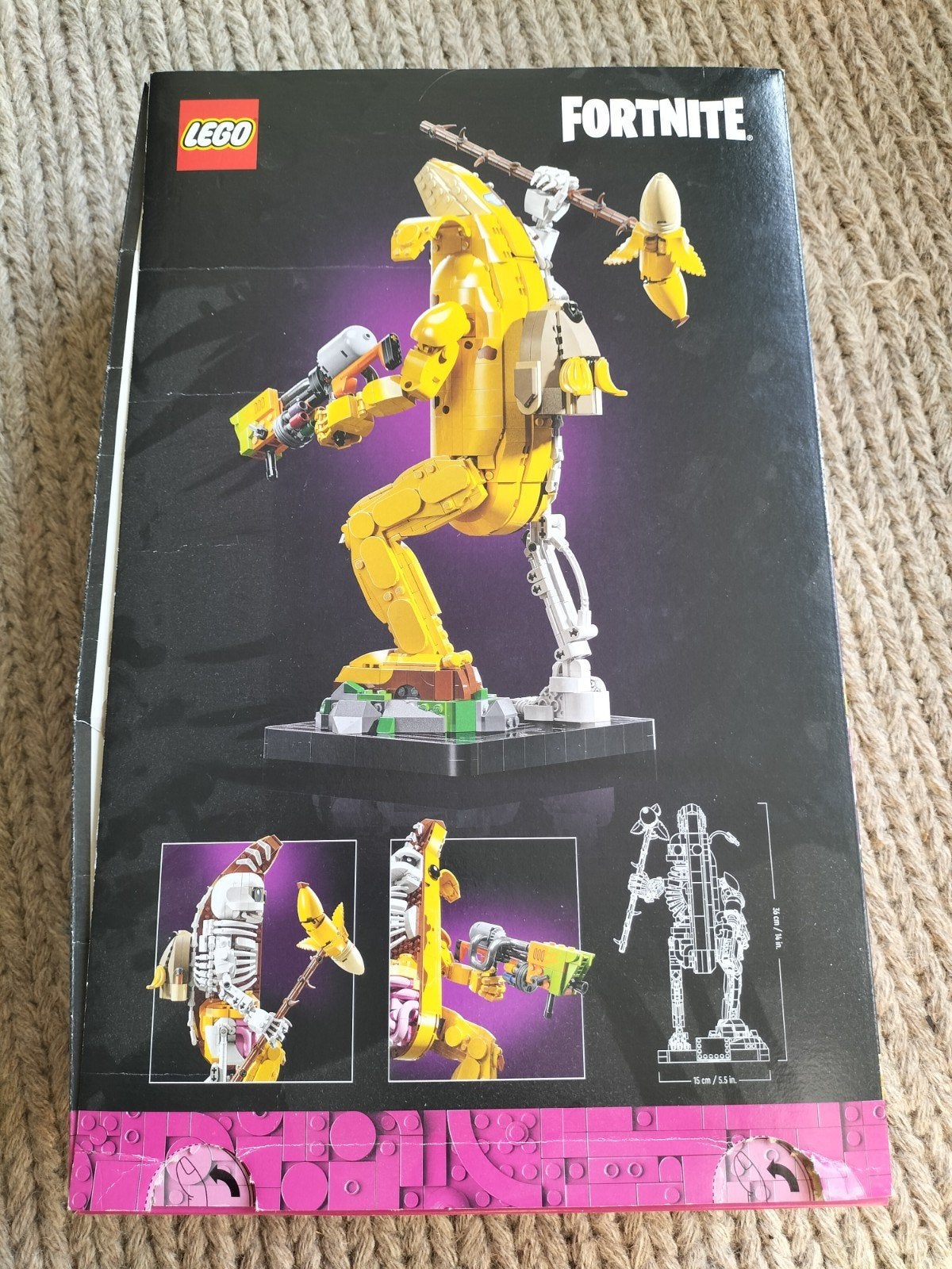 Lego Fortnite peely bone 77072, Ophalen of Verzenden, Zo goed als nieuw, Complete set, Lego