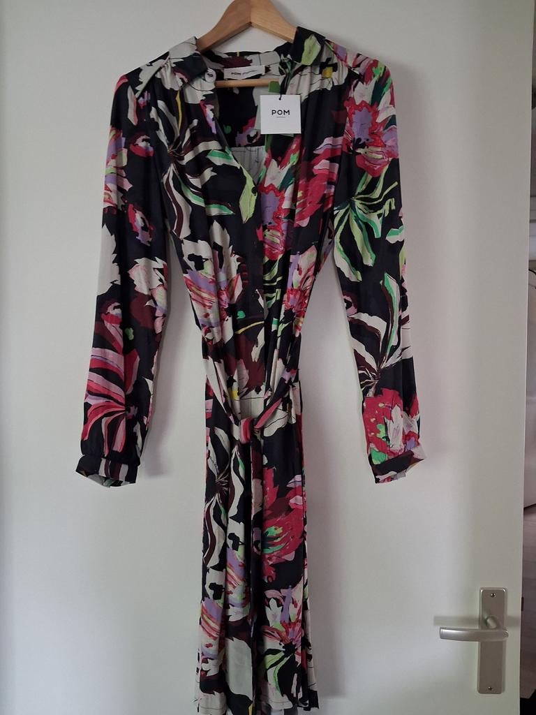 Nieuwe POM Amsterdam jurk - Maat 36 (S), POM Amsterdam, Overige kleuren, Nieuw, Ophalen of Verzenden