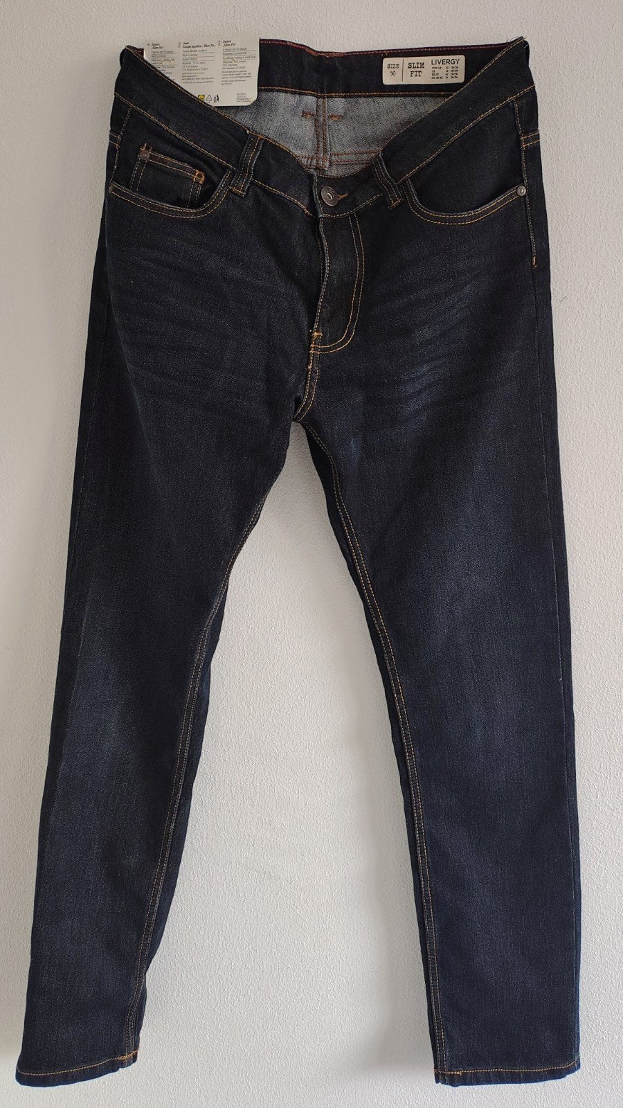 spijkerbroek, Kleding | Heren, Spijkerbroeken en Jeans, Blauw, Nieuw, Ophalen of Verzenden, W33 - W34 (confectie 48/50)