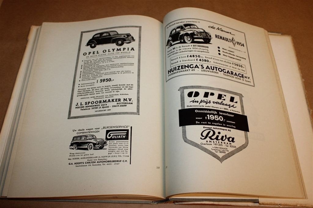1953 In Advertenties — Nederlandse Reclame, Ophalen of Verzenden, Gelezen, Fotografen