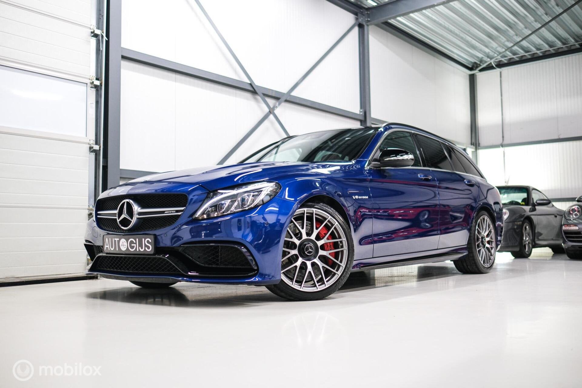 Mercedes C-klasse Estate AMG 63 S 585 pk | Drivers Pack | Un, Automaat, Dealer onderhouden, Achterwielaandrijving, Gebruikt