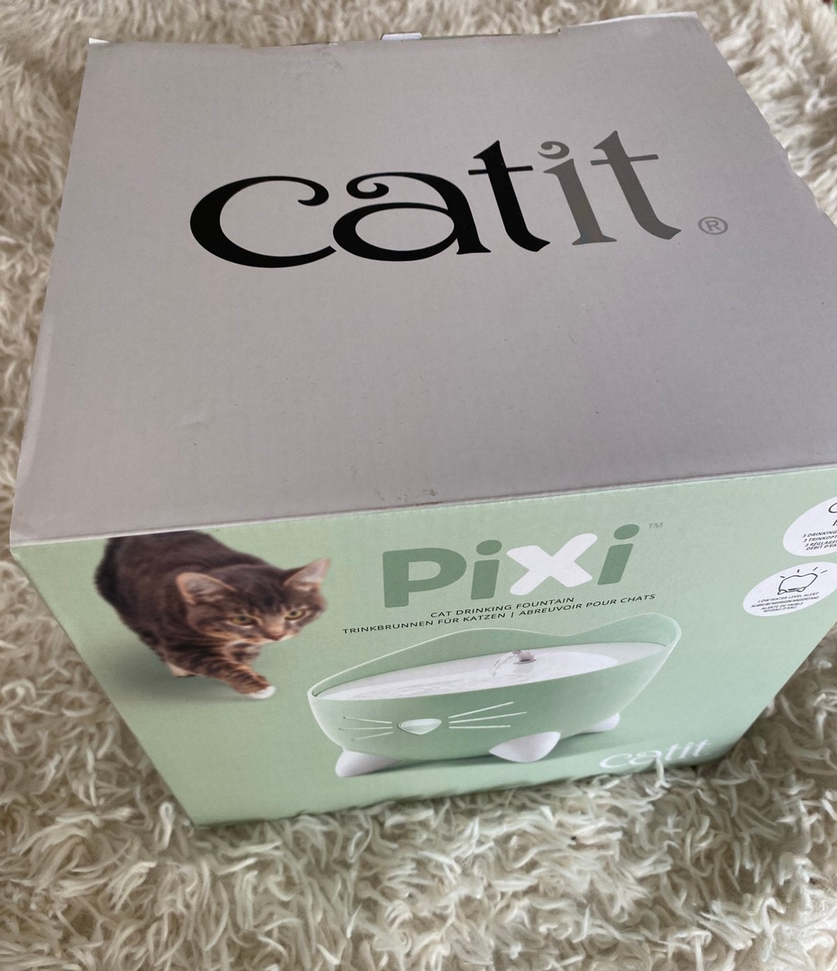 Pixi drinkfontein kat, Ophalen of Verzenden, Gebruikt