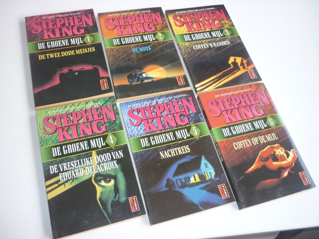 Stephen King : 6 delen Groene Mijl (compleet), Ophalen of Verzenden, Gelezen