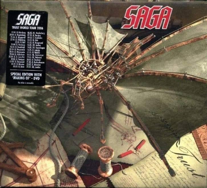 CD/DVD: Saga - Trust (SPECIAL EDITION, Digipak, ZGAN), Ophalen of Verzenden, Zo goed als nieuw, Poprock